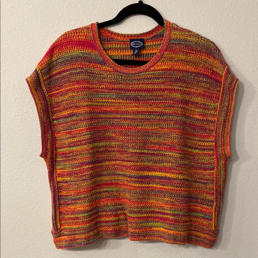 Scoop NYC Multicolor Knit Sweater